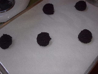 chocolate sugar cookie dough